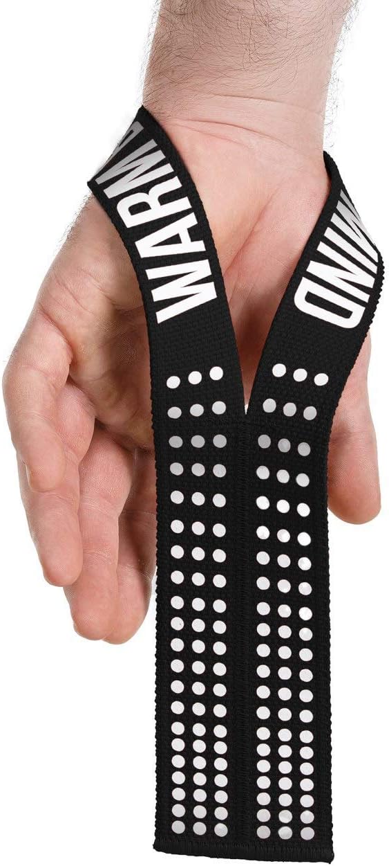 Pair of Lifting Wrist Straps for Olympic Weightlifting, Powerlifting