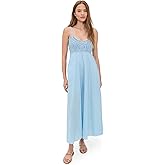 Playa Lucila Women's Crochet Combo Maxi Dress