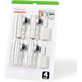 Hadwoer 4-Pack Pen Adapter Set Compatible with Cricut Explore and Maker | Fits Explore Air 2, Air 3, Explore 4/5, Maker and Maker 3/4; includes 4 pen adapters for pens under 0.48 inch wide.