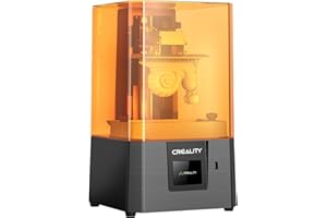 Creality 3D Printer HALOT R6 Resin 3D Printers:Upgraded Light Source with High-Precision Printing LCD Monochrome Screen,Easy Operation No Assembly Required for Kids and Beginner
