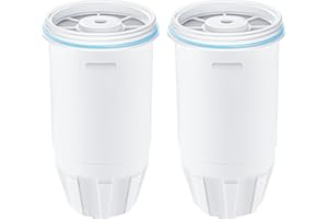 DESENRUIS Water Filter Replacement Compatible with Zero Pitcher and Dispenser ZR-001 ZR-017 ZR-004 ZP-006 ZD-013 ZS-008, Multi-Stage Filter System, Reduce Lead, Chromium, and PFOA/PFOS, Pack of 2