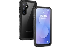 Lanhiem for Samsung Galaxy S25 Fe 5G Case, Waterproof Dustproof with Built-in Screen Protector, Full Body Sealed Heavy Duty R
