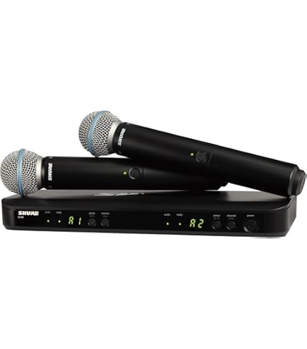 Amazon.com: Shure BLX24/B58 Handheld Audio System H9 Band (512–542