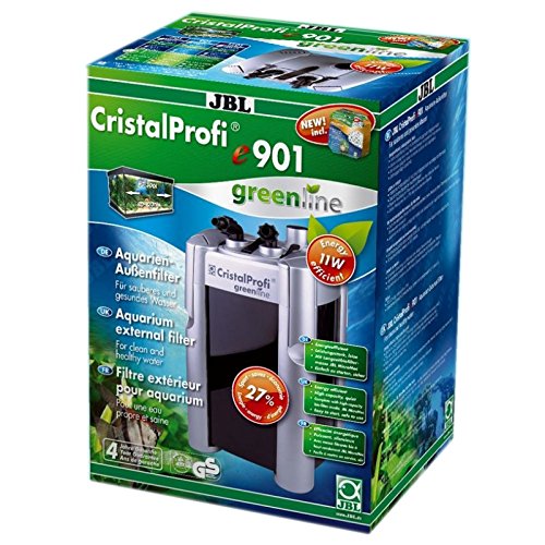 JBL Energieeffizienter Außenfilter für Süß- und Meerwasseraquarien, CristalProfi e greenline