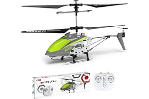 Cheerwing Remote Control Helicopter,SYMA S107H Mini RC Helicopter with Gyro,Altitude Hold, One Key Take Off/Landing for Adults Kids(Green)