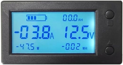 AiLi Battery Monitor DC 300V 100A Voltmeter Ammeter Voltage Amp Meter