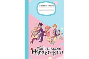 Toilet Bound Hanako Kun Composition Notebook Anime Manga: Toilet Bound Hanako Kun Notebook | Toilet Bound Hanako Kun Diary | Journal Book | Perfect ... Home, School | 6 x 9 inches | 110 Page