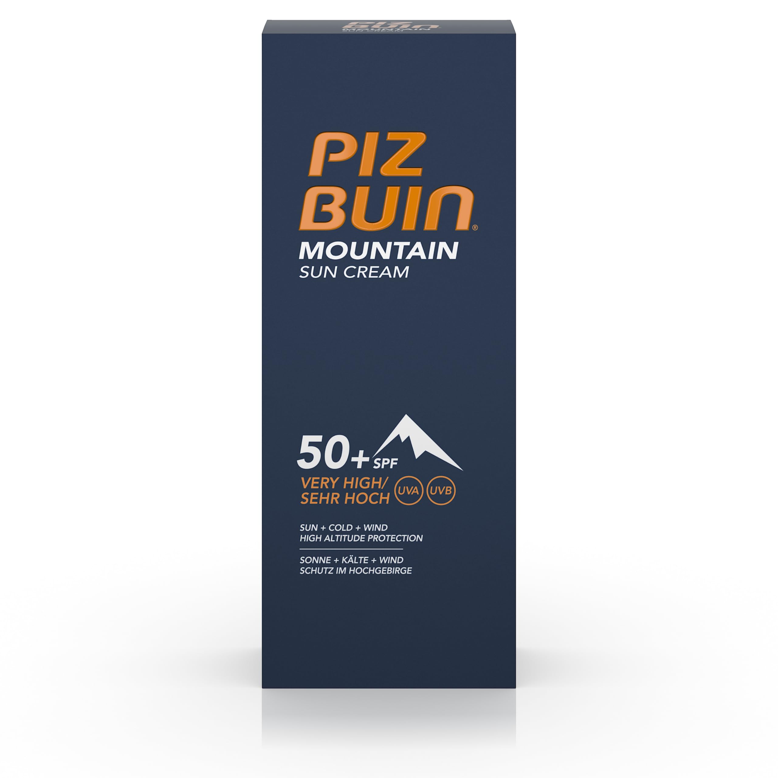 Piz Buin Mountain Face Suncream SPF 50+ (50ml), Advanced Skincare Protection Against The Elements, Fast-Absorbing Sunscreen with Long-Lasting Moisturisation โ image 1