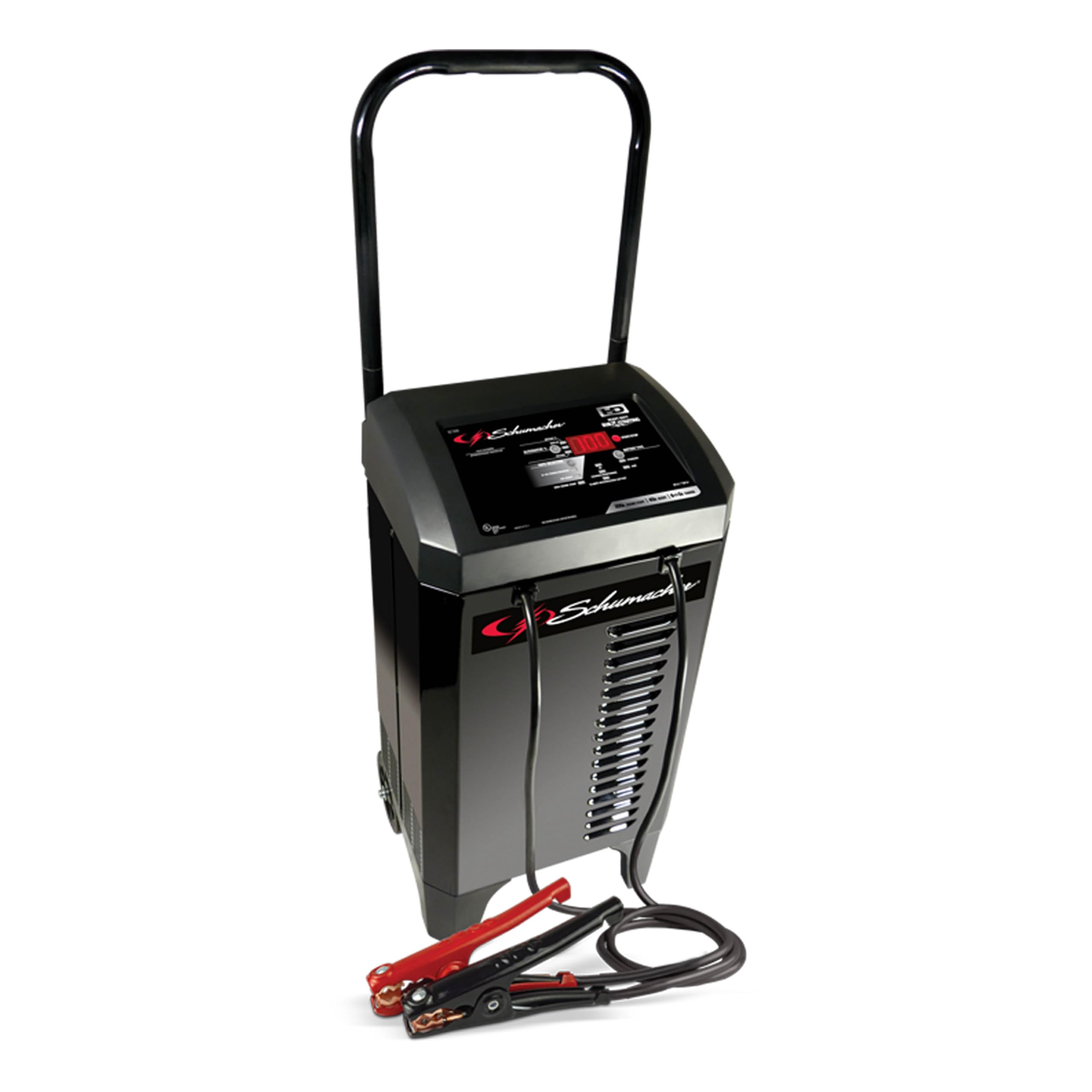 Photo 1 of Schumacher Electric Fully Automatic Wheeled Battery Charger and Engine Starter 6-in-1, SC1309-200 Cranking Amps, 6 Volt and 12 Volt for Car, SUV, Truck, and Marine Batteries