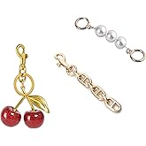 Cherry Bag Charm, Cherry Keychain Hanging Purse Charm Decoration Cute Pendant for Women