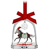 Breyer 2025 Stirrup Ornament | Christmas in Bloom | Model # B-HP-10224