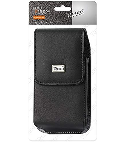 Reiko Horizontal Rugged Pouch With Magnetic Closure & Belt - View #6