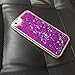 iPhone 6 Plus Case,Crazy Panda® 3D Creative Liquid Glitter Design iPhone 6 Plus Liquid Quicksand Bling Adorable flowing Floating Moving Shine Glitter Case iPhone 6 Plus/6S Plus - Purple Stars