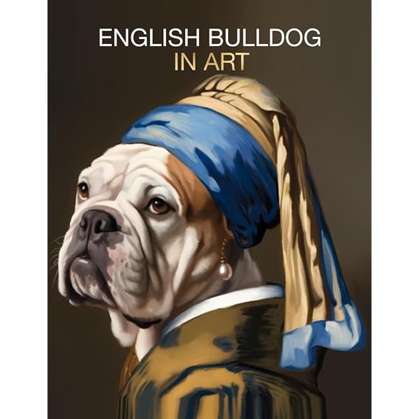 English Bulldog in Art: Portraits inspired by iconic masterpieces