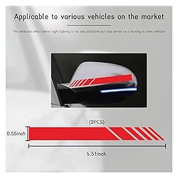 Kewucn 2PCS Car Rear View Mirror