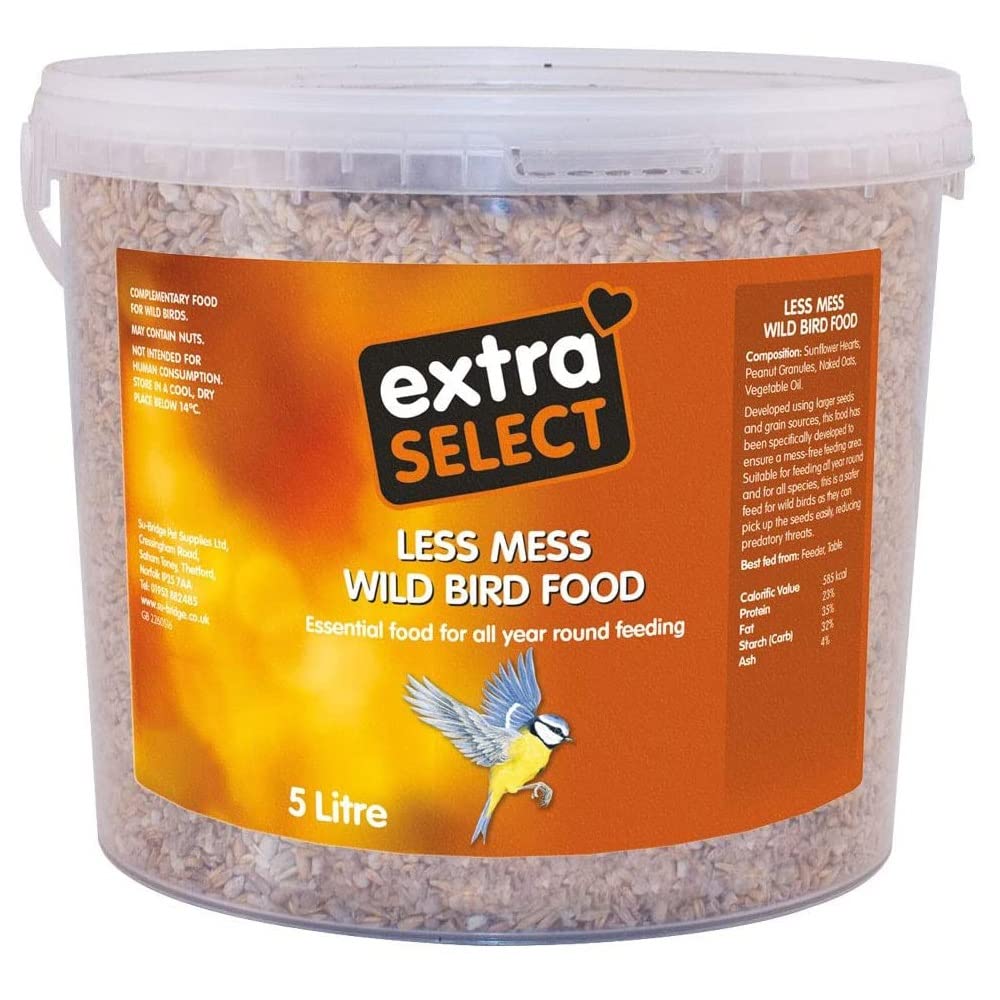 Extra Select Less Mess Mix Complete Wild Bird Food 5 Litre