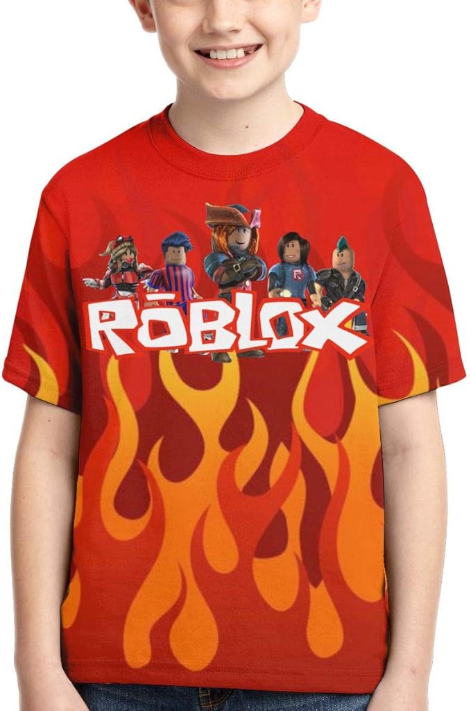 Roblox Shirts Boys TShirts, Teens Novelty Tops Fashion