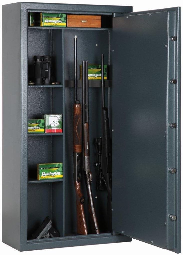 Infac-Caja fuerte Infac armas largas con 6 estantes: Amazon.es: Deportes y aire libre