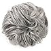 Merrylight Ladies Synthetic Wavy Curly Hair Bun Ribbon Extensions Ponytail Scrunchy Scrunchie Hair Hairpiece