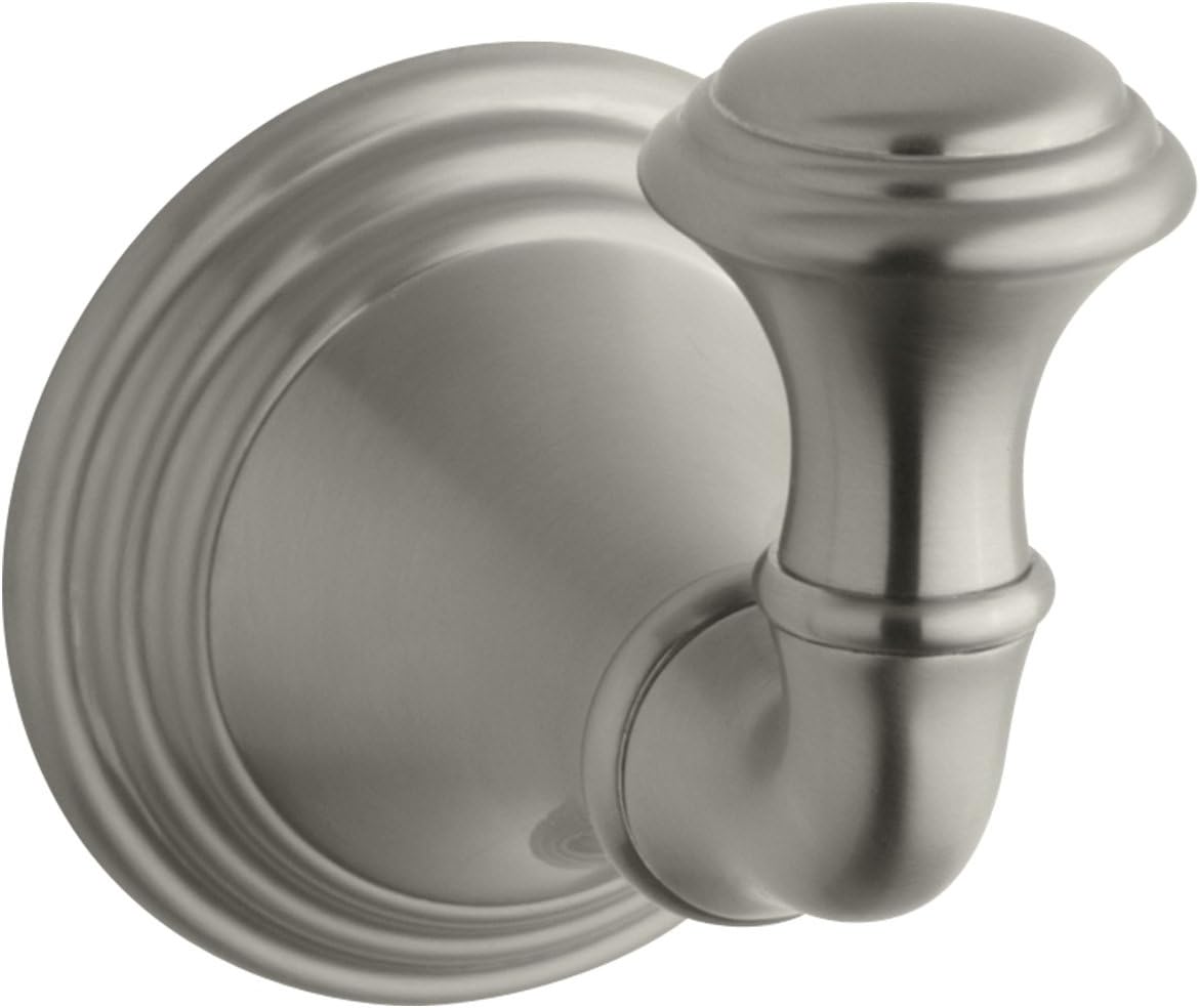 KOHLER K-10555-2BZ Devonshire Robe Hook, Oil Rubbed Bronze - Bath Towel Hooks - 