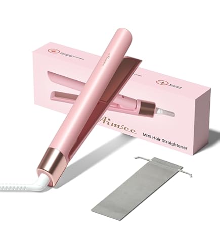 Amazon.com : Cordless Hair Straightener Portable Travel Rechargeable Flat  Iron, Fast Heating, Adjustable Temperature for Professional Straightening &  Curling – Portable and Travel-Friendly (White) (White) : Beauty & Personal  Care