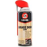 3-IN-ONE Garage Door Lubricant with SMART STRAW SPRAYS 2 WAYS, 11 OZ | Smooth Garage Door Operation, High-Performance, No-Mess, Use on Garage Door Tracks, Hinges, Chains, Pulleys, Latches