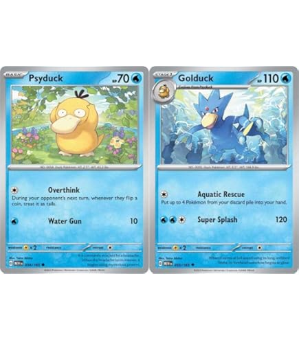 Amazon.com: Pokemon Card Slowpoke & Psyduck GX RR sm11 Holo 011