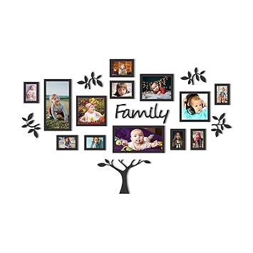 Paper Plane Design Family Tree Photo Frames Set Black 13 Piece Amazon In Home Kitchen Paper Plane Design Family Tree Photo Frames Set Black 13 Piece Amazon In Home Kitchen