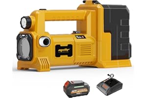 1/4HP Cordless Water Transfer Pump Compatible with Dewalt 20V Battery, w/ 4.0Ah Battery and Charger, Brushless Motor, 540GPH 