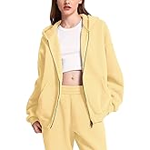 FAIABLE Mens Womens Double Zip Up Hoodie Oversized Acid Wash Hoodie Heavyweight Fleece Cotton Zipper Sweatshirt Vintage