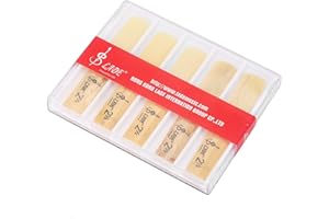 10pcs B-Flat 2.5 Clarinet Reeds Repair Parts Reed Accessory for Clarinet Beginners