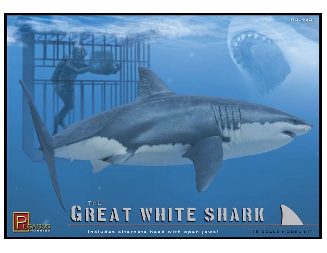 Pegasus Hobbies 9501 1/18 The Great White Shark