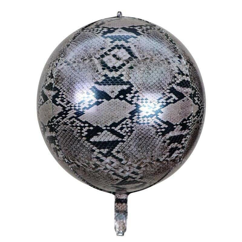 Snake 4D Foil Balloon, 55cm (2 pack)
