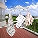Amagoing Herb Hanging Drying Rack Laundry Drip Hanger with 20 Clips and 10 Replacement for Drying Socks, Baby Clothes, Bras, Towel, Underwear, Hat, Scarf, Pants, Gloves