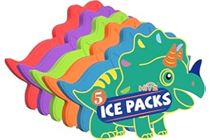 HiYZ Kids Ice Packs,Ice Packs for Lunch Boxes, Slim & Reusable Icepacks Cooler Ideal for School