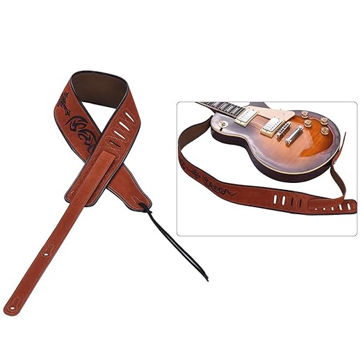 SuperWide Adjustable Guitar Shoulder Strap Synthetic Amazon.in