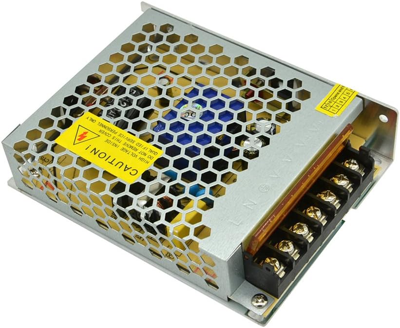 JMWaaBong  SMPS   LED   Driver  100W 24V 4A AC-DC Switching power supply 24 Volt Voltage Transformer (Same Size as Meanwell LRS-100-24)