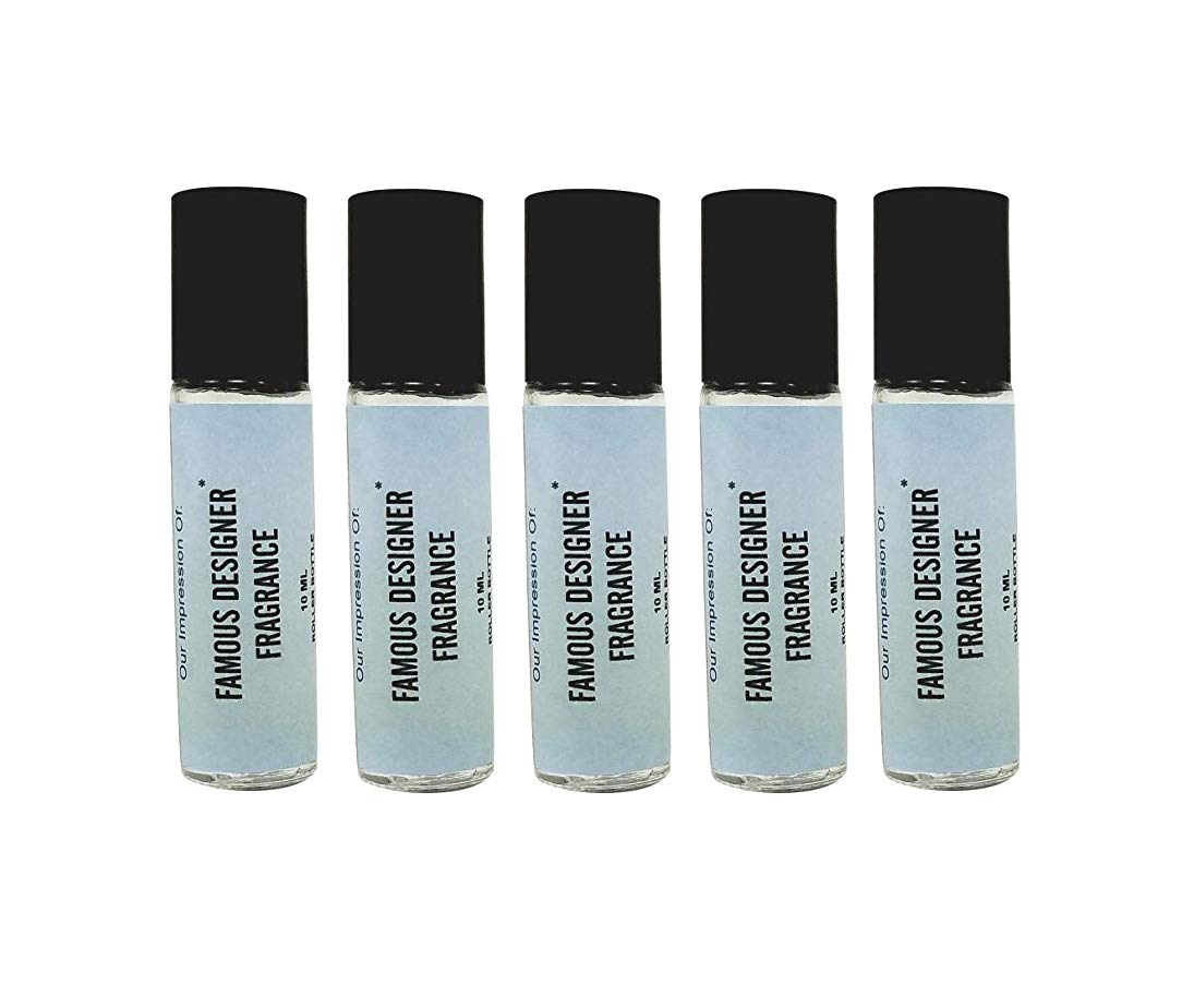 Perfume Studio 5-Piece Oil Set of Impression Fragrance Oils: Violet Blonde, Fleur De Portofino, Blac