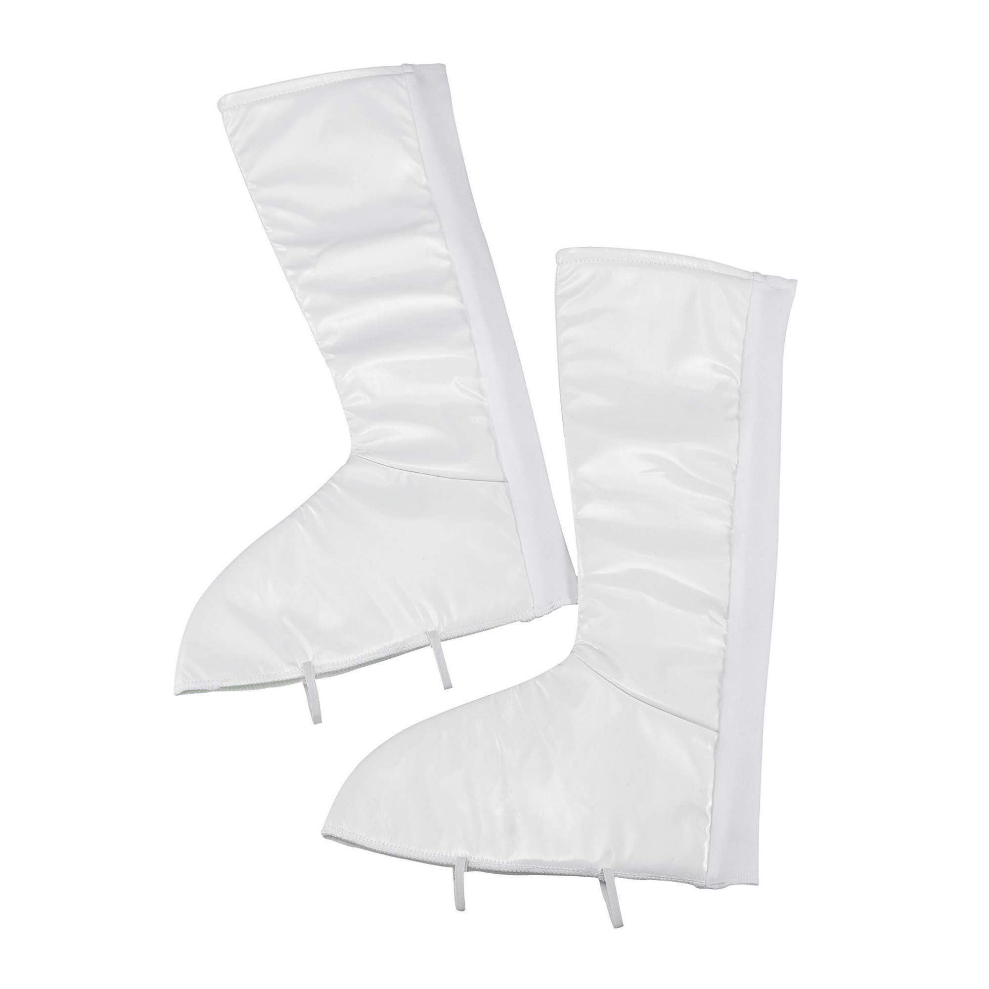 Bristol Novelty BA1050 Go White Boot Tops | Unisex, Womens, One Size Halloween
