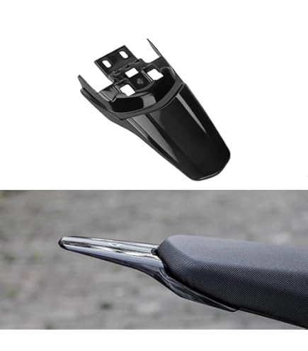Garde-Boue Arrière Moto Fibre De Carbone Noir Pour Surron X160 - Accessoire Protection Et Style