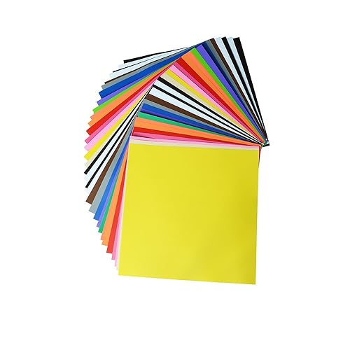 A4 Self Adhesive Vinyl Sheets x 20 (Sticky Back Plastic) For Hobbies
