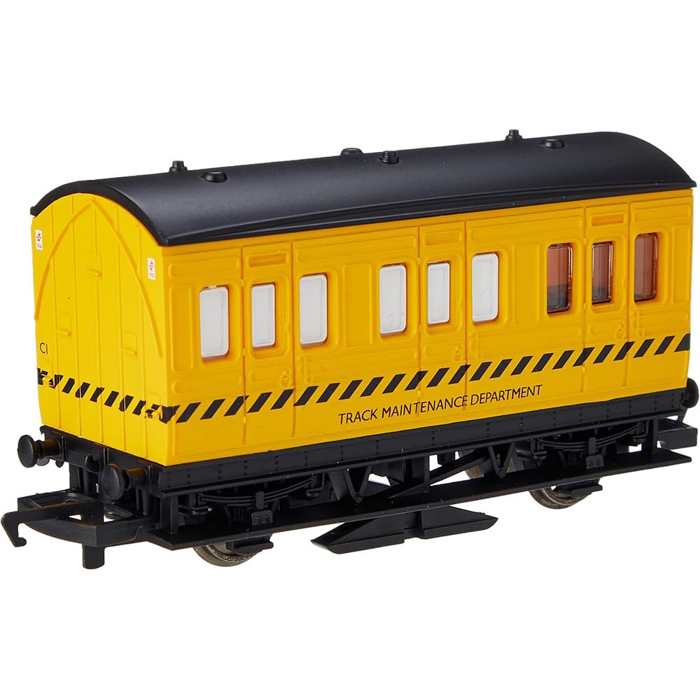 Hornby R296 Track Cleaning 00 Gauge Coach Rolling Stock, Black
