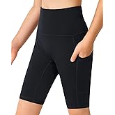 Stelle Girls 4"/8" Volleyball Shorts Youth Bike Shorts Athletic Yoga Dance Gymnastics Compression Shorts with Pockets