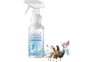 Chicken Coop Cleaner - Outdoor Coop Odor Eliminator,Chicken Cleaner And Deodorizer Natural Safely For Eliminating- Messes And