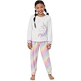 Saint Eve Kids 2 Piece Pajamas Set - Super Soft Velvet & Plush Sherpa - Long Sleeve PJ Top & Pants Sets for Boys and Girls