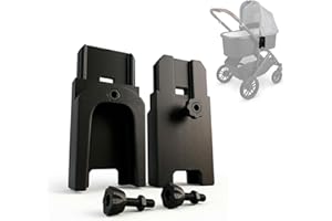 Bassinet Adapter Compatible with Uppababy V1 V2 V3 Bassinets and Compatible with Nuna Triv Next & Swiv Strollers, Stroller Ad