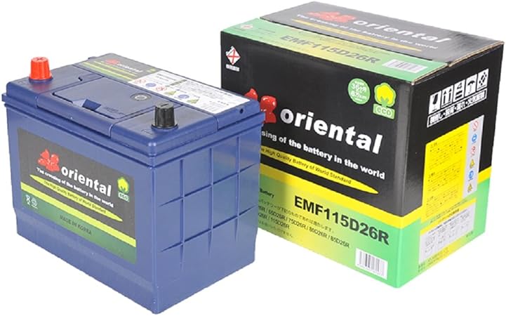 Amazon 国産車用バッテリー 115d26r オリエンタルブランド アトラス製 適合車種 キャンター レジアスエース セドリック シーマ クレーン アイチコーポレーション パワーショベル アイチコーポレーション など 同じ車種名sでも型式や年式 仕様
