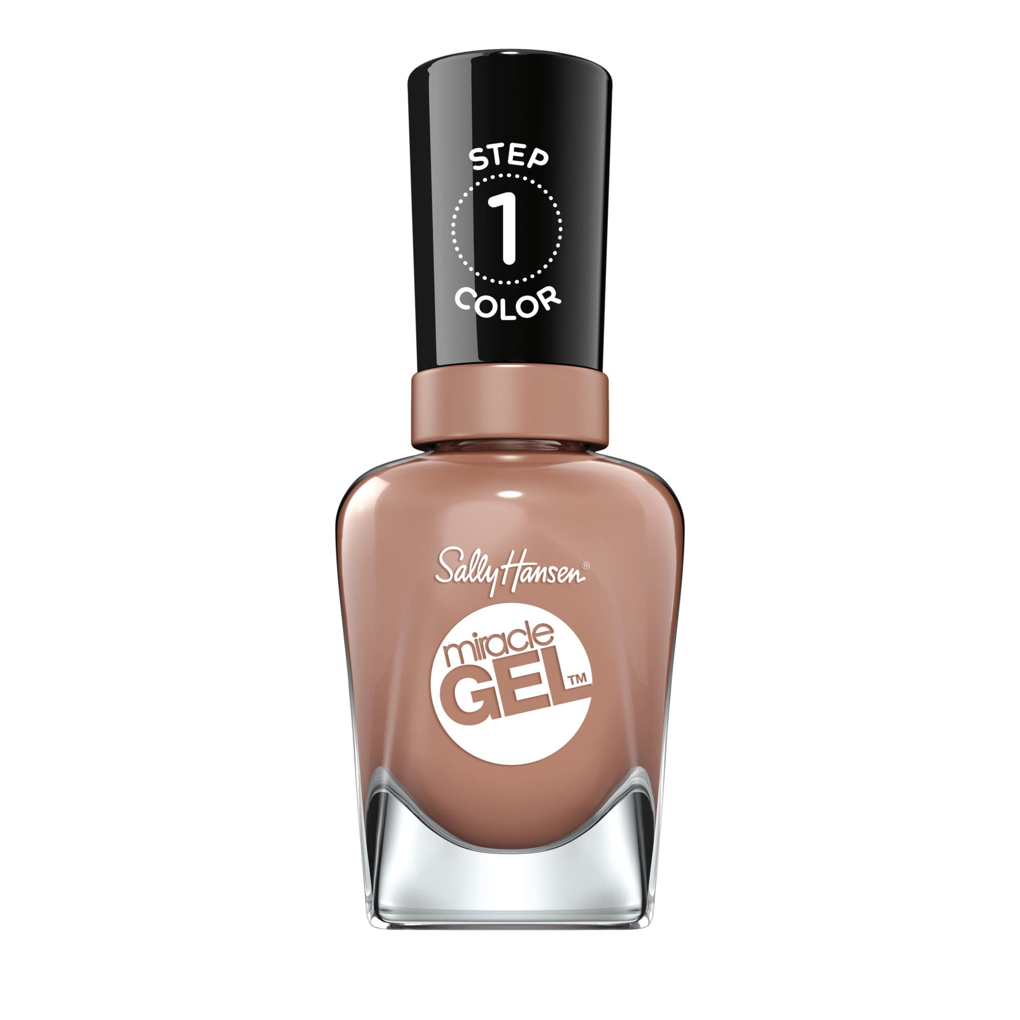 Sally Hansen Miracle Gel, Totem-Ly Yours, Gel-Like Nail Polish, NO UV Light Required, Chip-Resistant, Long Lasting - Up to 8 days, Easy to Use, Salon Quality Results, Vegan Formula, 14.7ml
