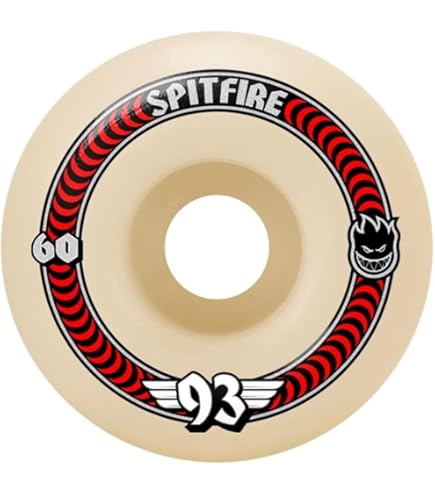 Amazon.com : Spitfire Wheels Formula Four Classic Swirl White w