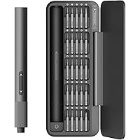 HOTO 25-in-1 Mini Electric Screwdriver, 3.7V Precision Screwdriver Set, USB-C Rechargeable, Compact Magnetic Tool for Phone, 